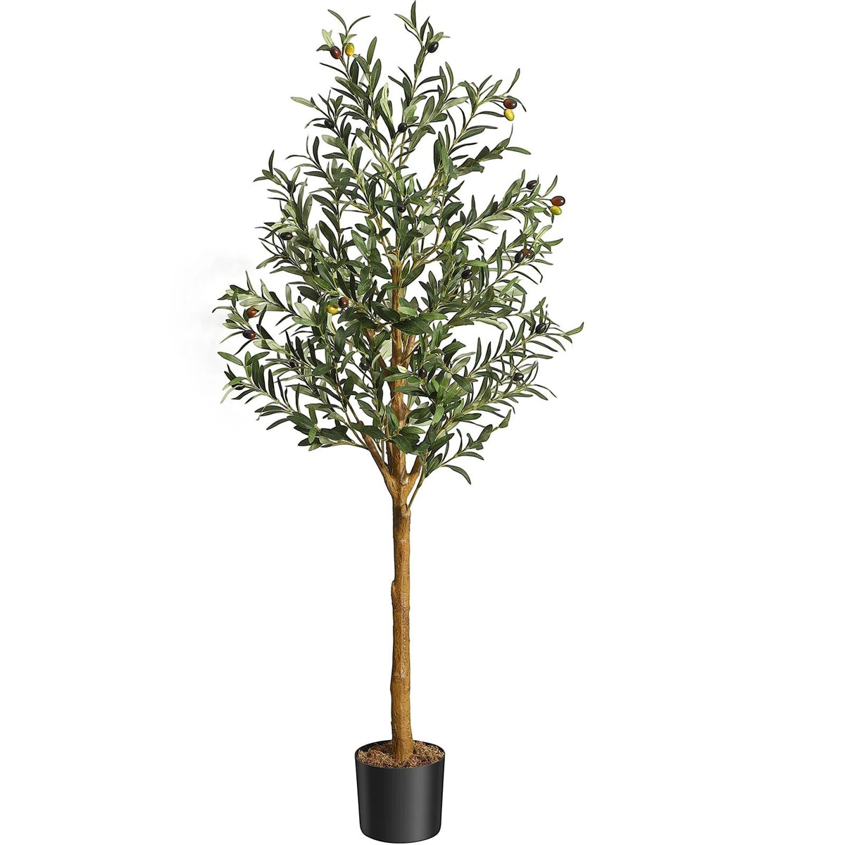 Olivier Artificiel | Plante Artificielle Intérieur avec Tronc en Bois Naturel | Ambiance Méditerranéenne pour Maison et Bureau 8